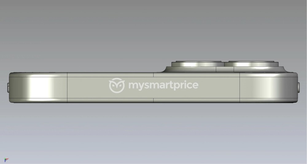 保留小刘海！苹果 iPhone14 CAD 渲染图曝光(图6)